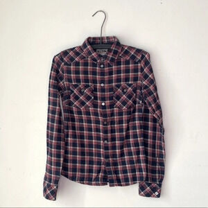 TNA | FLANNEL BUTTON UP  l XS #FML130026